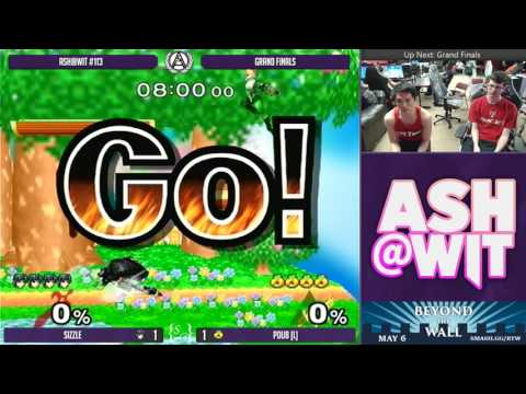 Sizzle (Marth) vs Pdub (Sheik) - ASH@WIT #113 Melee Grand Finals