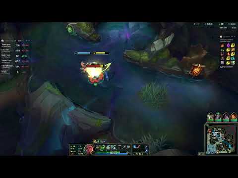 Qiyana Jungle vs Warwick | Gold 2 | 10/7/4