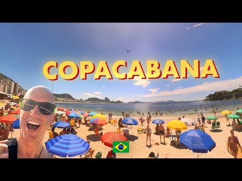 COPACABANA BEACH - World's most famous Beach - Rio De Janiero