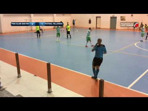PGS CLUB SAN PAOLO - FUTSAL VILLANOVA 4-3