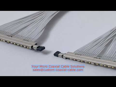 imaging micro-coax cable Poland factory coaxial connector n p 10u micro-coax harness cable Indonesia