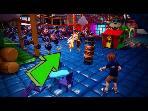 What Happens if Sun Moon Army Team Up to Hunt Gregory? | FNAF Security Breach