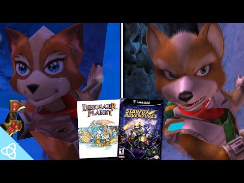 Dinosaur Planet (Nintendo 64 Prototype) vs. Star Fox Adventures (GameCube) | Side by Side