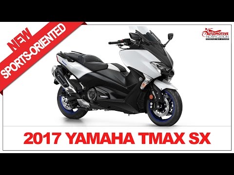 SPORTY!! 2017 Yamaha TMAX SX Price Specs Review