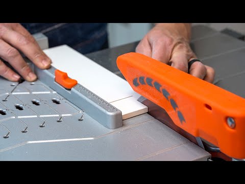 iQ228CYCLONE | 7" Dry Cut Tabletop Tile Saw with integrated dust control