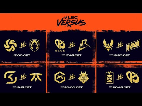 2026 LEC Versus - Semana 1 Día 2