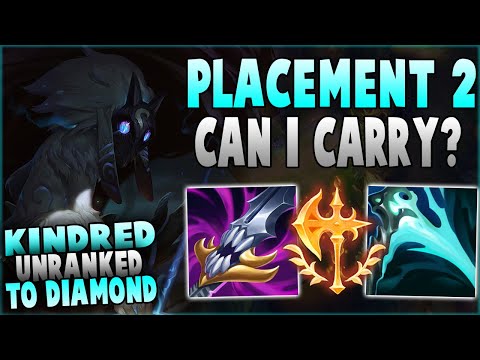 Can I Carry My Placements With Kindred When My Teammate DCS?! Season 12 Ranked Kindred Gameplay!