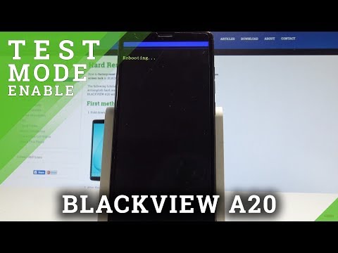 How to Boot into Factory Mode in BLACKVIEW A20 - Hardware Test Mode
