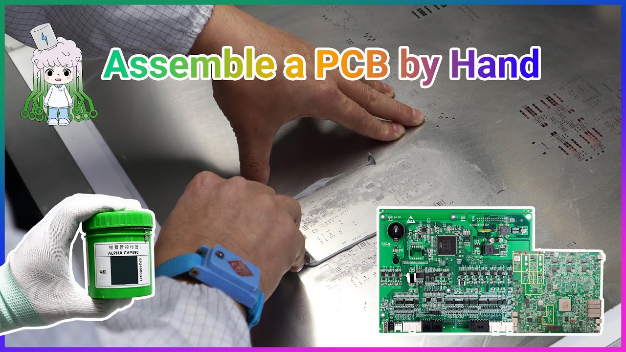 Manual PCB Assembly Process #pcba #smt #pcbassembly #pcbasic #pcbfactory