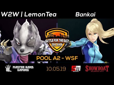 BFE 2019 - W2W | LemonTea (Wolf) Vs. Bankai (Zero Suit Samus) - Pool A2 - WSF