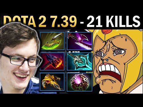 Legion Commander Gameplay Miracle with 21 Kills and 1103 XPM - TI14