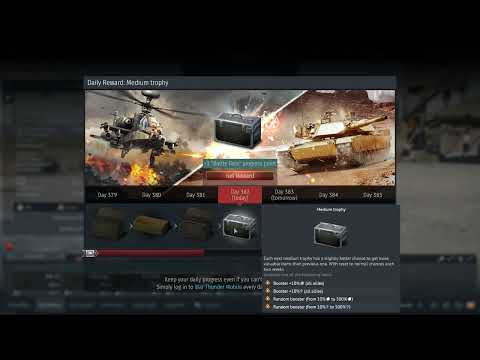 War Thunder: Day 382 Reward
