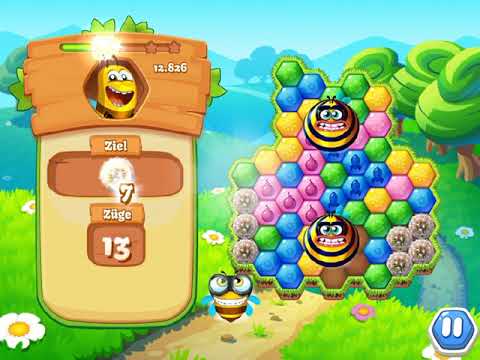 Bee Brilliant Blast 9 - No Boosters (by match3news.com)