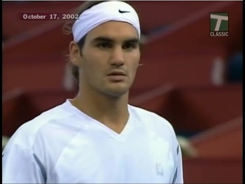 Madrid 2002 R2 - R.Federer vs M.Rios Highlights