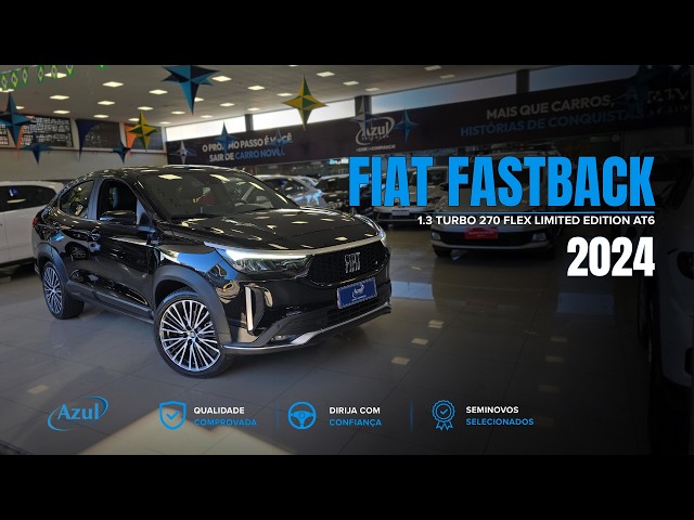Vídeo FIAT FASTBACK 1.3 TURBO 270 FLEX LIMITED EDITION AT6