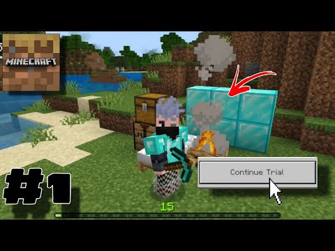 Minecraft Trial Survival Gameplay part 1