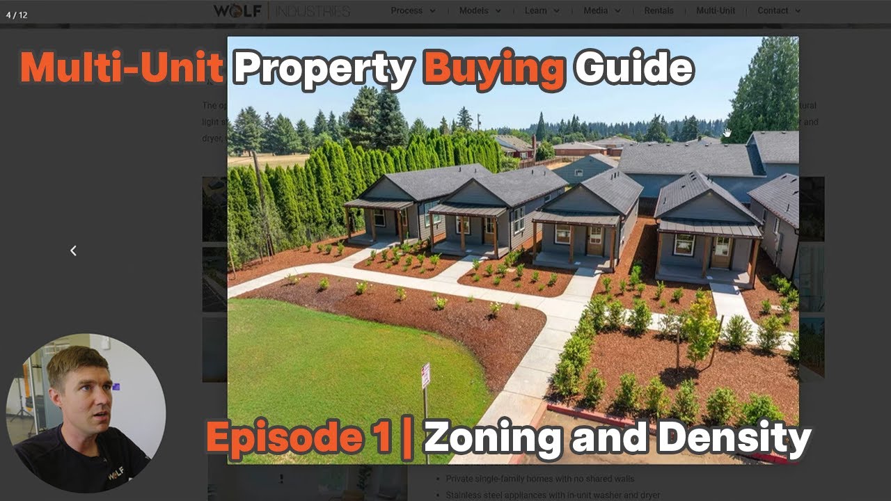 Property Buying Guide for Multi-Unit Development | Episode 1 | Zoning and Density
