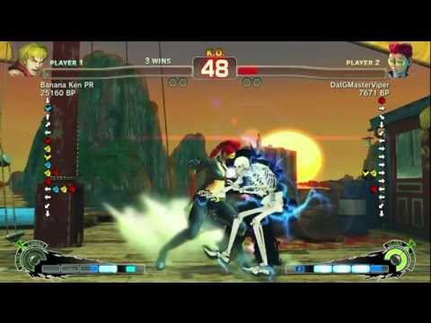 RZR Latif [Viper] vs Banana Ken PR [Ken] 2 of 2 - SSF4 Endless Battle Matches - Xbox Live