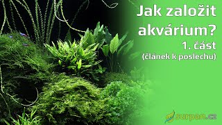 Článek k poslechu: Jak založit akvárium? - 1.část | SURPAN.cz
