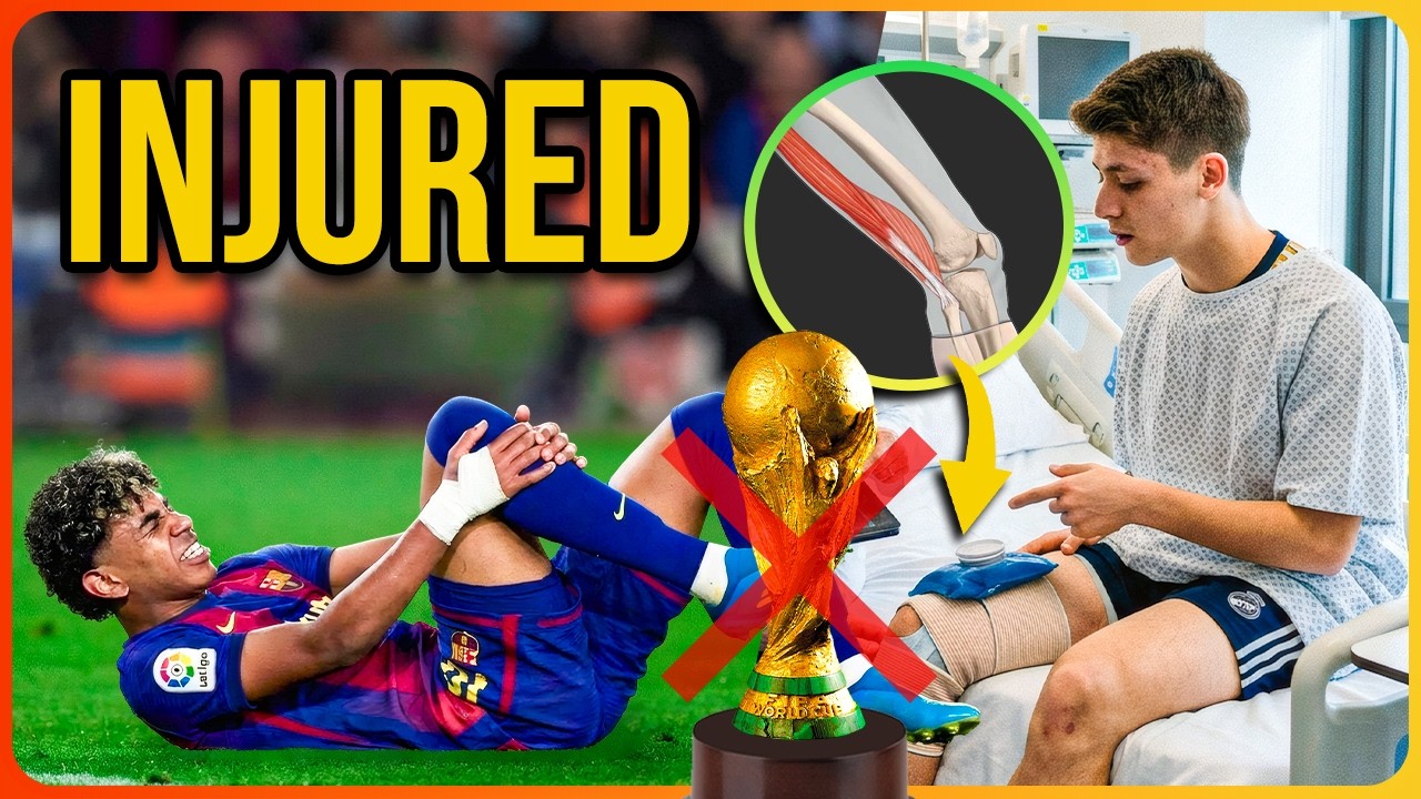 7 Top Players Who Could MISS The World Cup Due To Injury