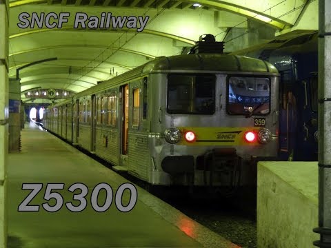 SNCF Railway - Transilien's 1965 Carel & Fouche Z5300 EMUs