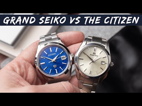 Who's The King of The Quartz? Grand Seiko SBGX263 vs Citizen AQ4100