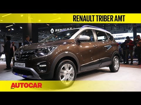 Auto Expo 2020 - Renault Triber AMT | Walkaround | Autocar India