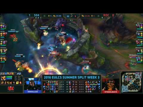 LoL Highlights ROC vs S04 Game 2   LCS EU Summer 2016 17 06 2016   Team ROCCAT vs FC Schalke 04