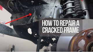 1988 Jeep Cherokee Road-kill Revival: How to Repair a Cracked Frame (the right way)