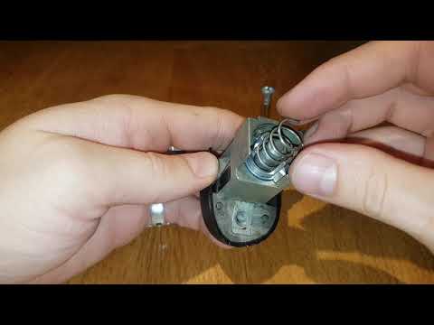BMW e46 key lock assembling
