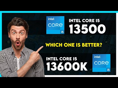 Intel Core i5 13500 vs Intel Core i5 13600K Comparison