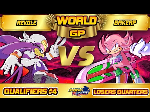Sonic Riders World Grand Prix Qualifier #4 | Rekole vs BakerP - Losers Quarters
