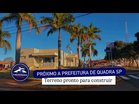 Terreno Bem Localizado | Centro de Quadra – 250 m² Área | Próx. á Prefeitura - Interior de SP