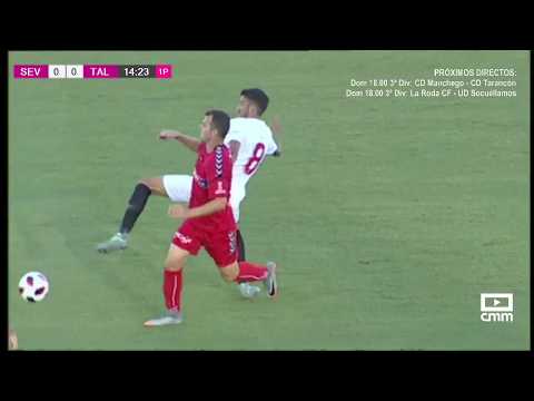 Fútbol 2ª B. Sevilla Atlético - CF Talavera (0-0). Castilla-La Mancha Media.