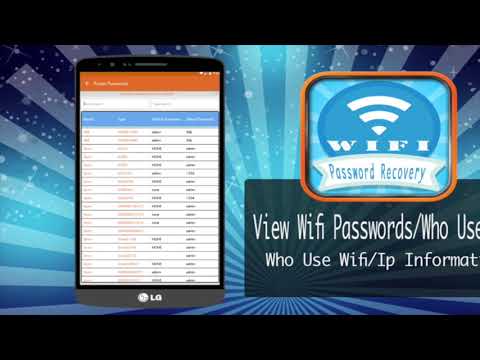 Wifi Password Recovery - Who Use My Wifi Video