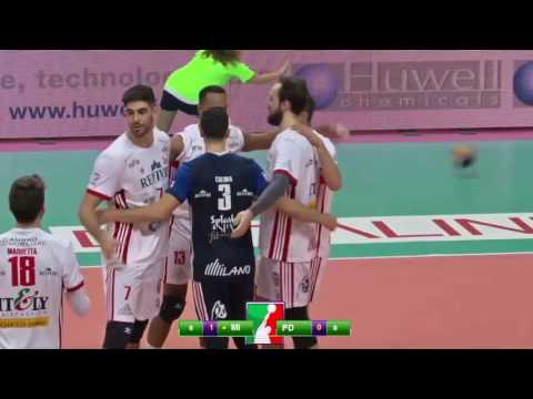 Superlega A1 Highlights Milano-Padova 3-1