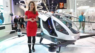 El gigantesco dron autónomo EHang te puede llevar al trabajo