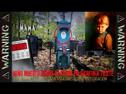 Escalofriante Psicofonia es captada en Cementerio por cazafantasmas rusos 2023
