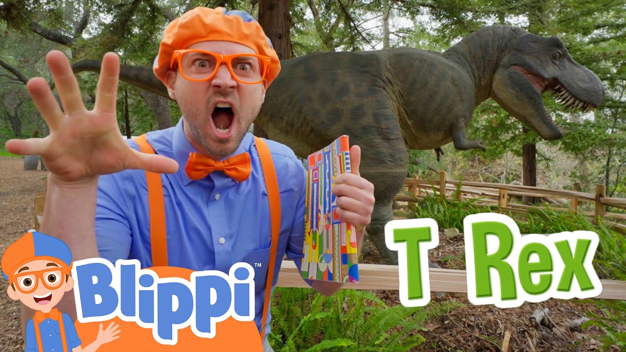 Blippi Explores Dinosaurs At The Natural History Museum! | Educational Videos for Kids