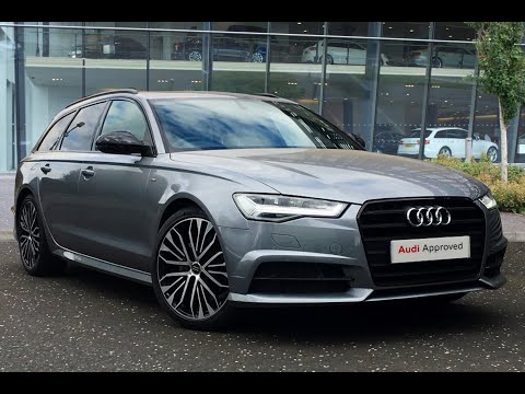 OY18RSZ AUDI A6 AVANT TDI ULTRA S LINE BLACK EDITION GREY 2018, West London Audi