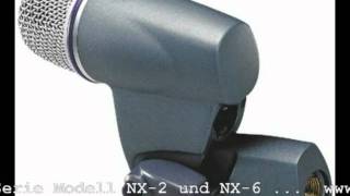 Video thumbnail for monacor jts nx2 und nx6 sound by drumxound