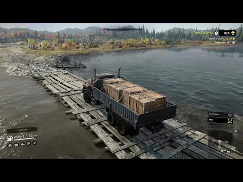 SnowRunner Walkthrough Part 22 - Food Delivery