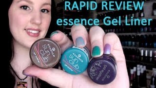 Rapid Review - Essence Gel Eyeliner