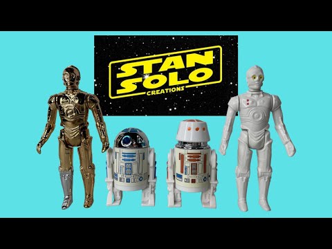 VINTAGE STAR WARS DROIDS FROM STAN SOLO CREATIONS - TOP NOTCH!!!