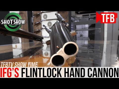 Italian Firearms Group's Flintlock Hand Cannon [SHOT Show 2020]
