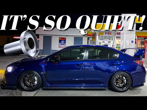 Tomei Exhaust Silencer Test On My Subaru STI | F150 Updates