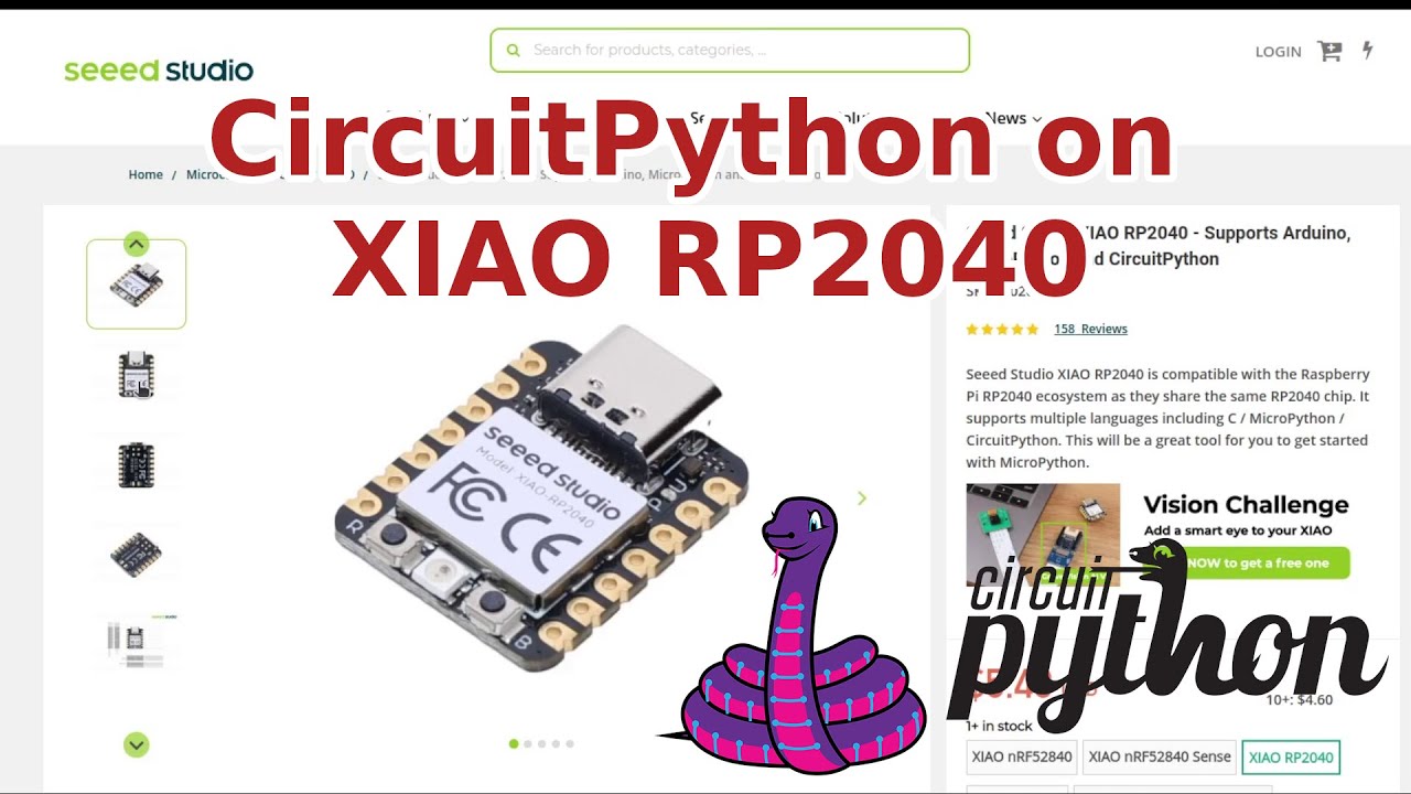 Getting Started with CircuitPython on XIAO RP2040