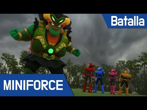 (Español Latino) Miniforce video de batalla 34