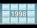 1998 Calendar