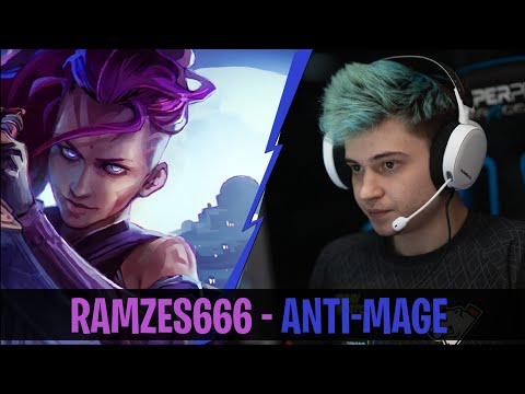 Dota 2 Guide – RAMZES666 in SAFELANE with ANTI MAGE AM ULTRA FAST FARM vs MORPHLING by YATORO